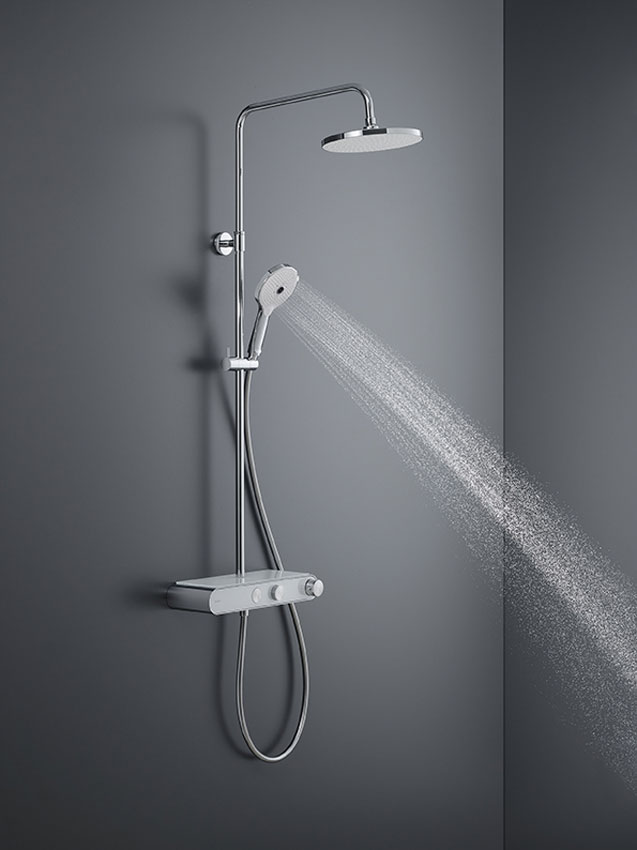 Gruppo doccia Shower System Shelf 1050