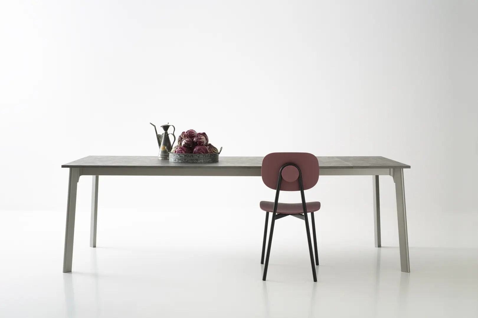 Tavolo Otello piano c/angoli 90°