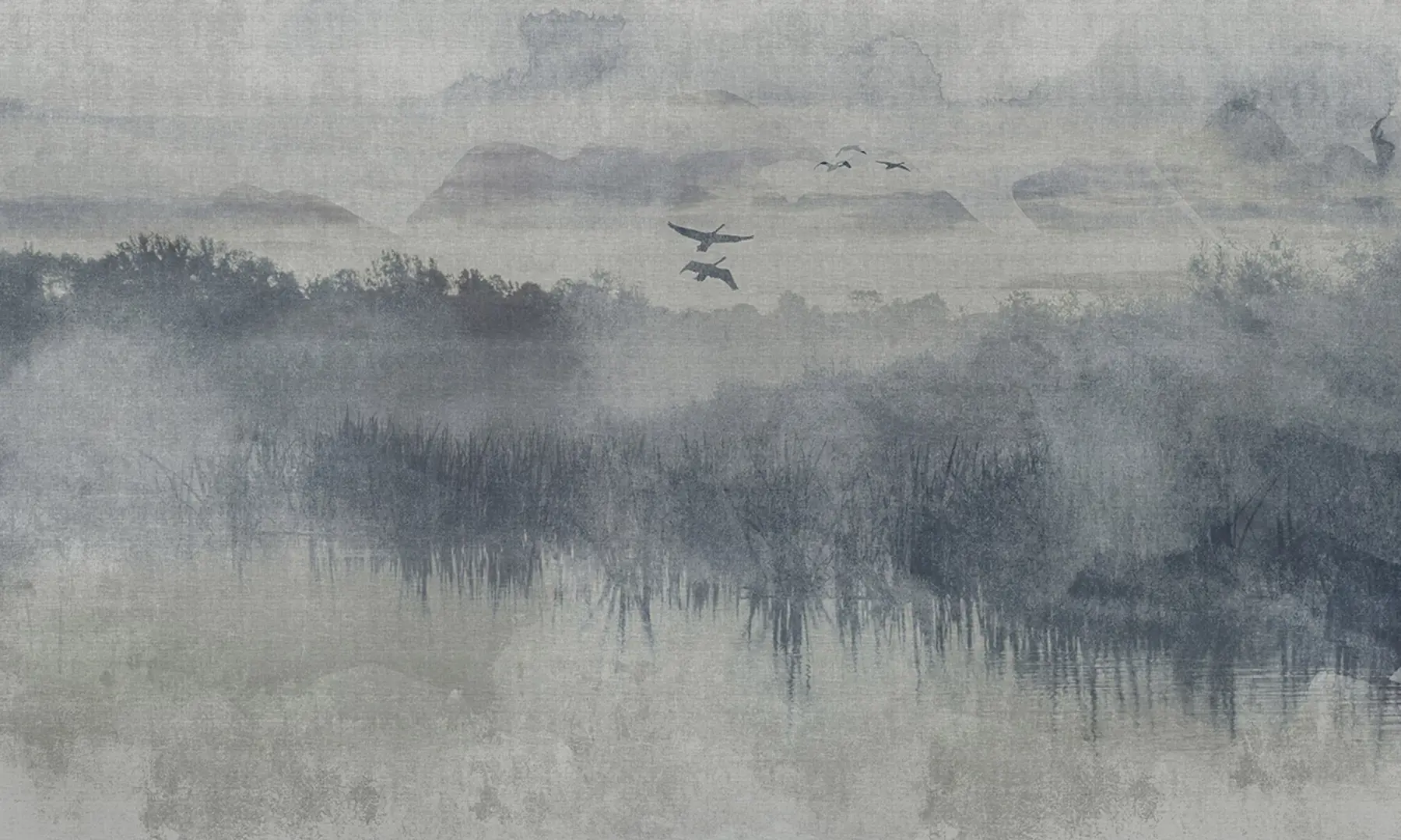 Carta da parati Nebbia