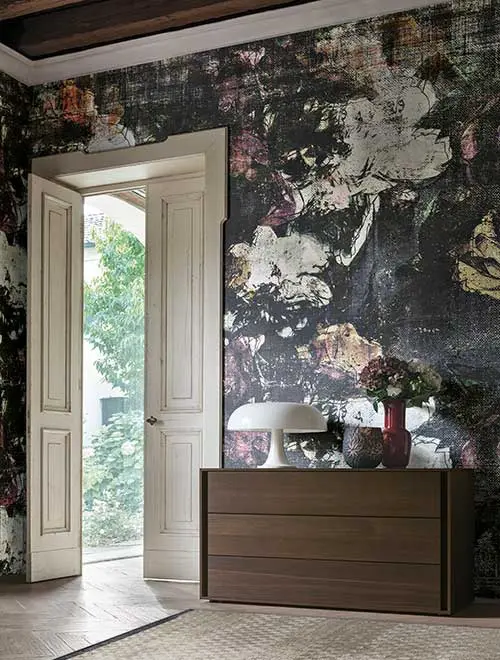 Carta da parati Fiori grandi