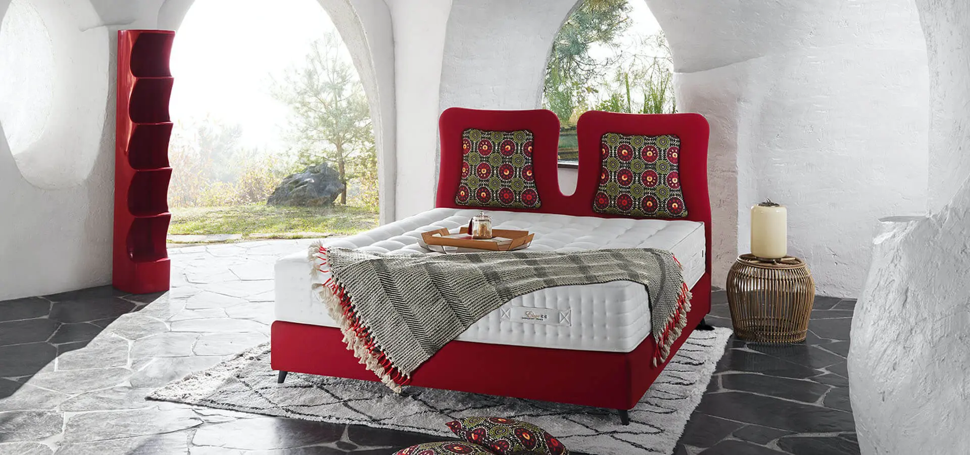 Letto Testiera Double jeux