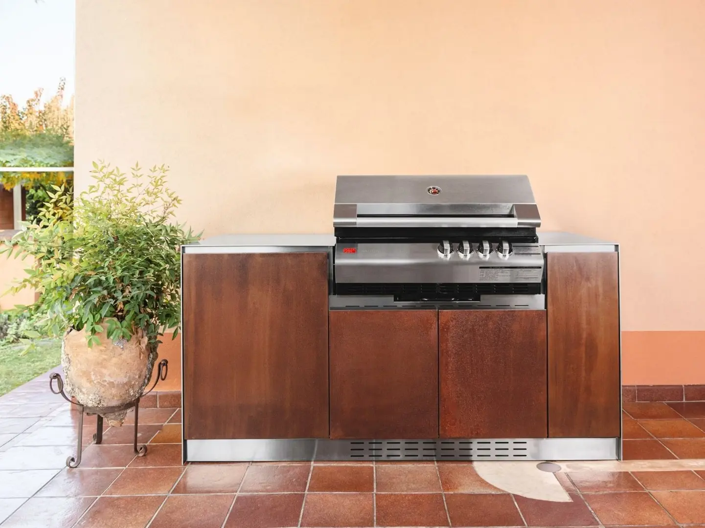Cucina Acciaio Corten