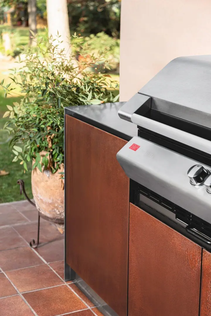 Cucina Acciaio Corten