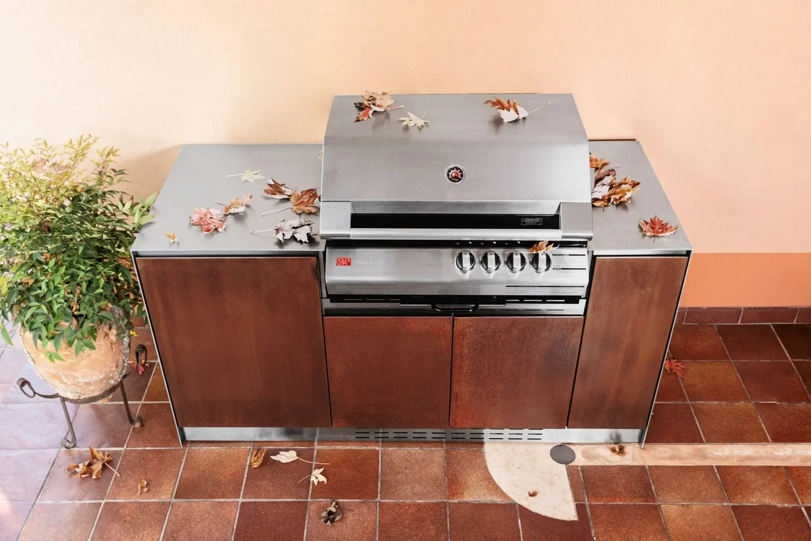 Cucina Acciaio Corten