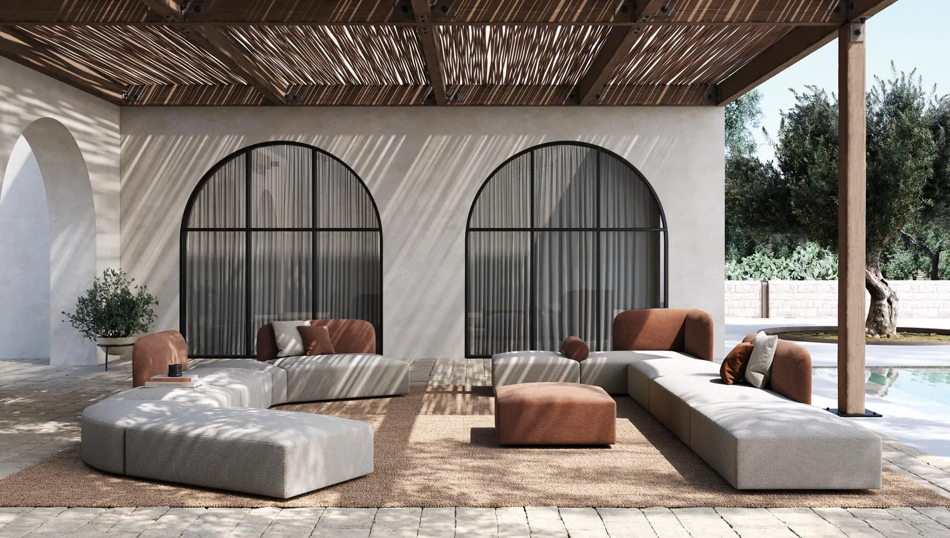 Divano Alplus Lounge Outdoor