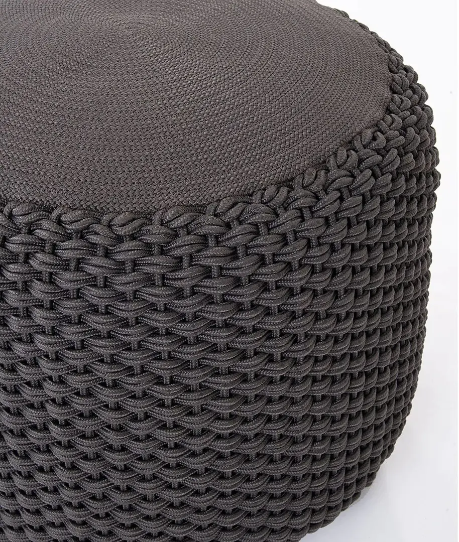 Pouf in corda