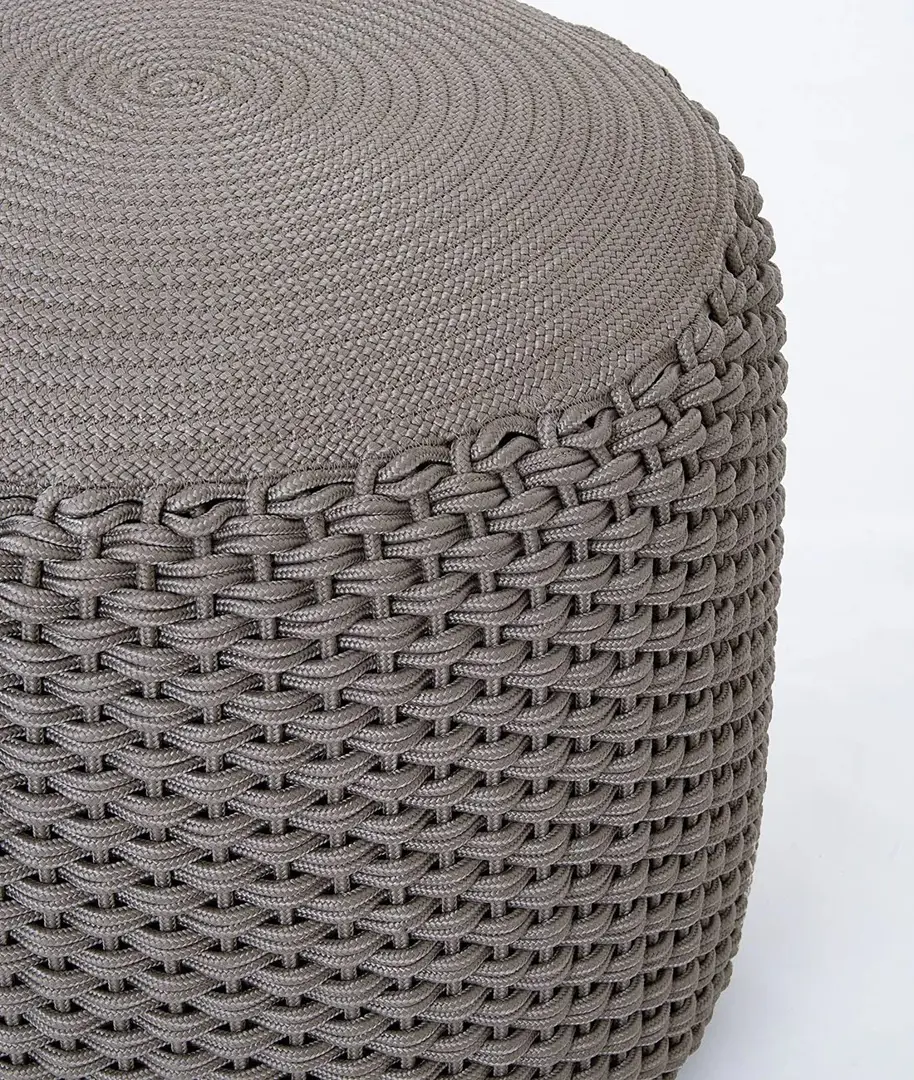 Pouf in corda