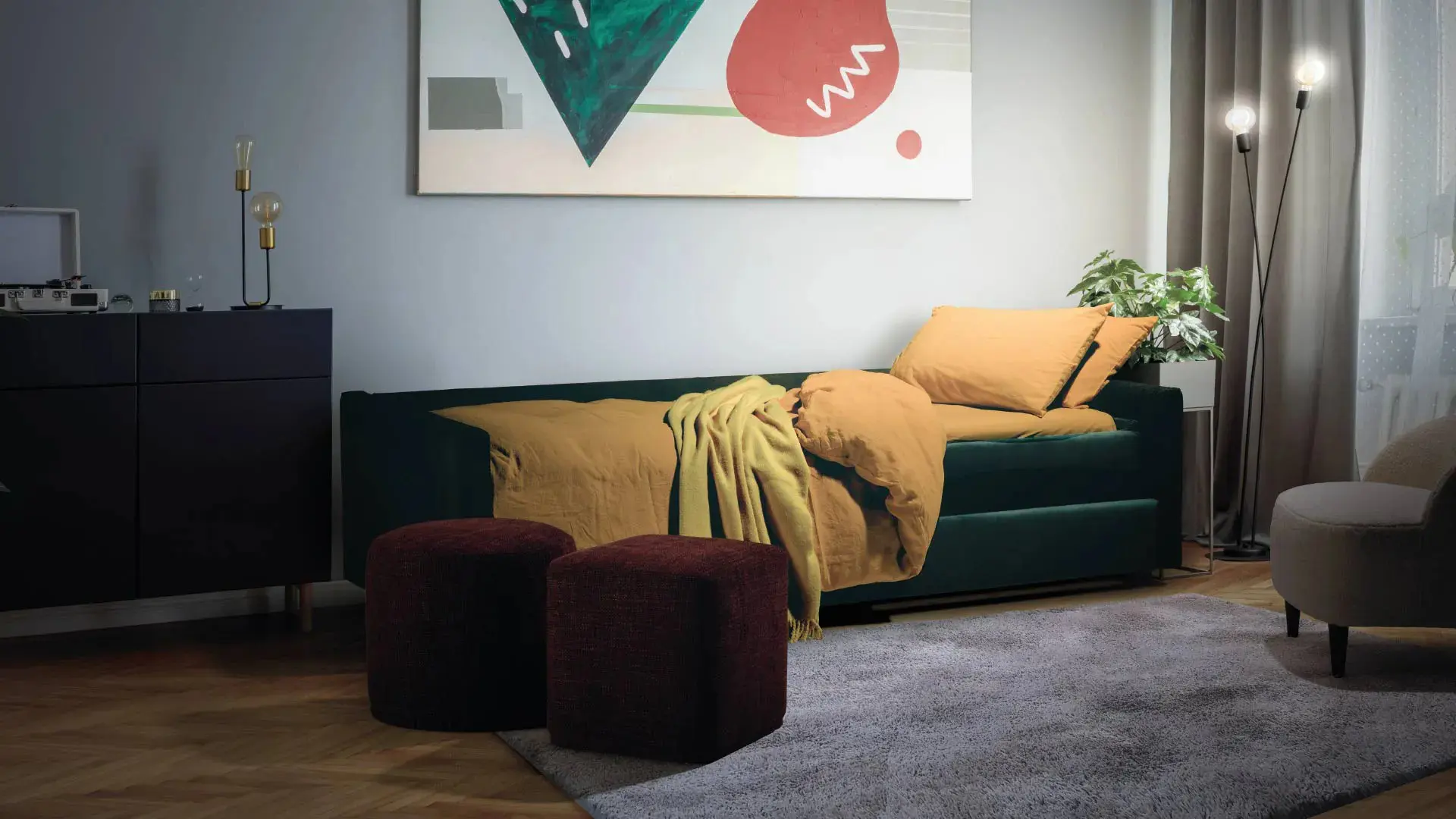 Divano letto Twister