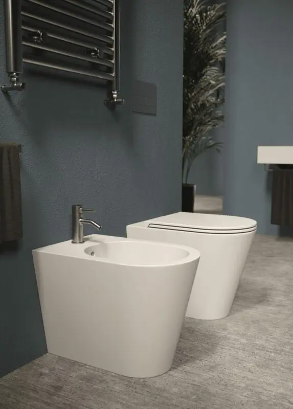 Wc e bidet Hide Round