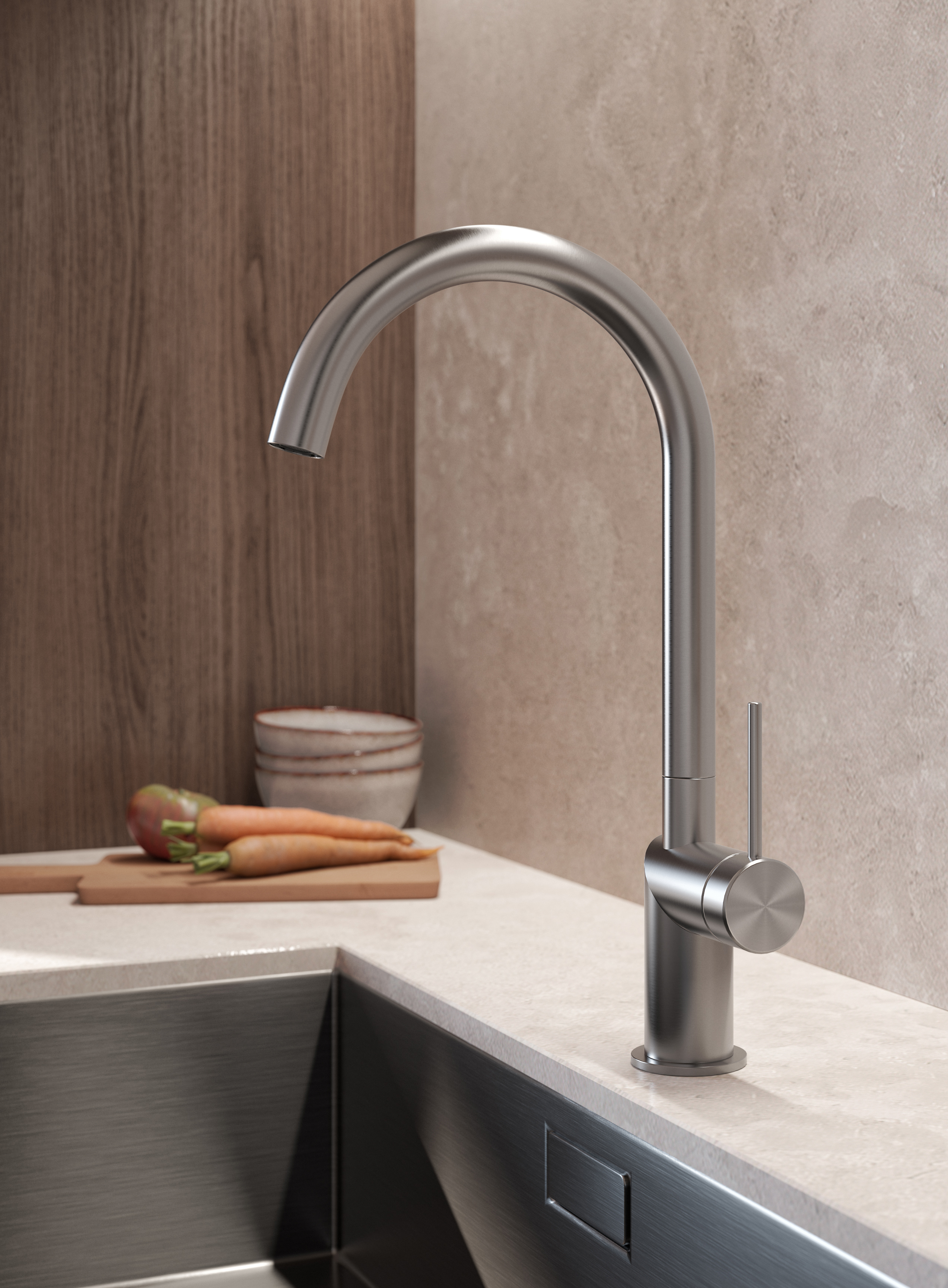 Miscelatore Inox Tech