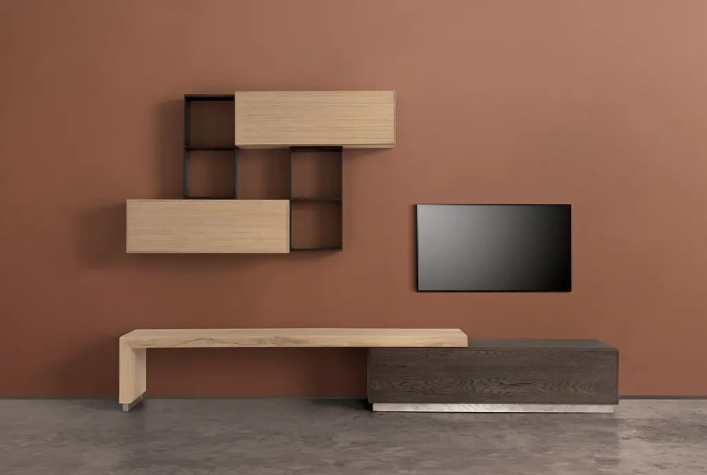 Parete attrezzata Geo