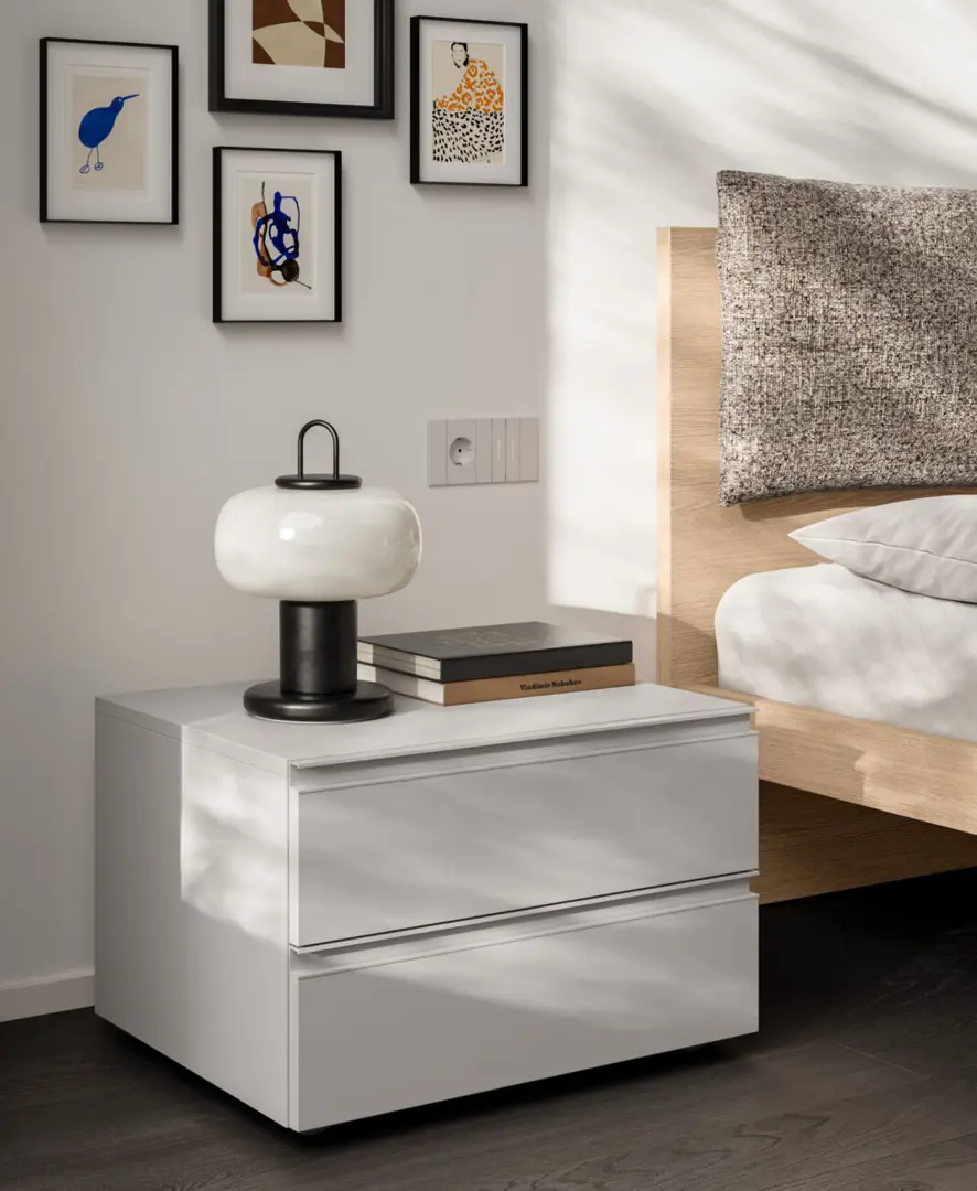 Letto Cremi Composizione Night 01