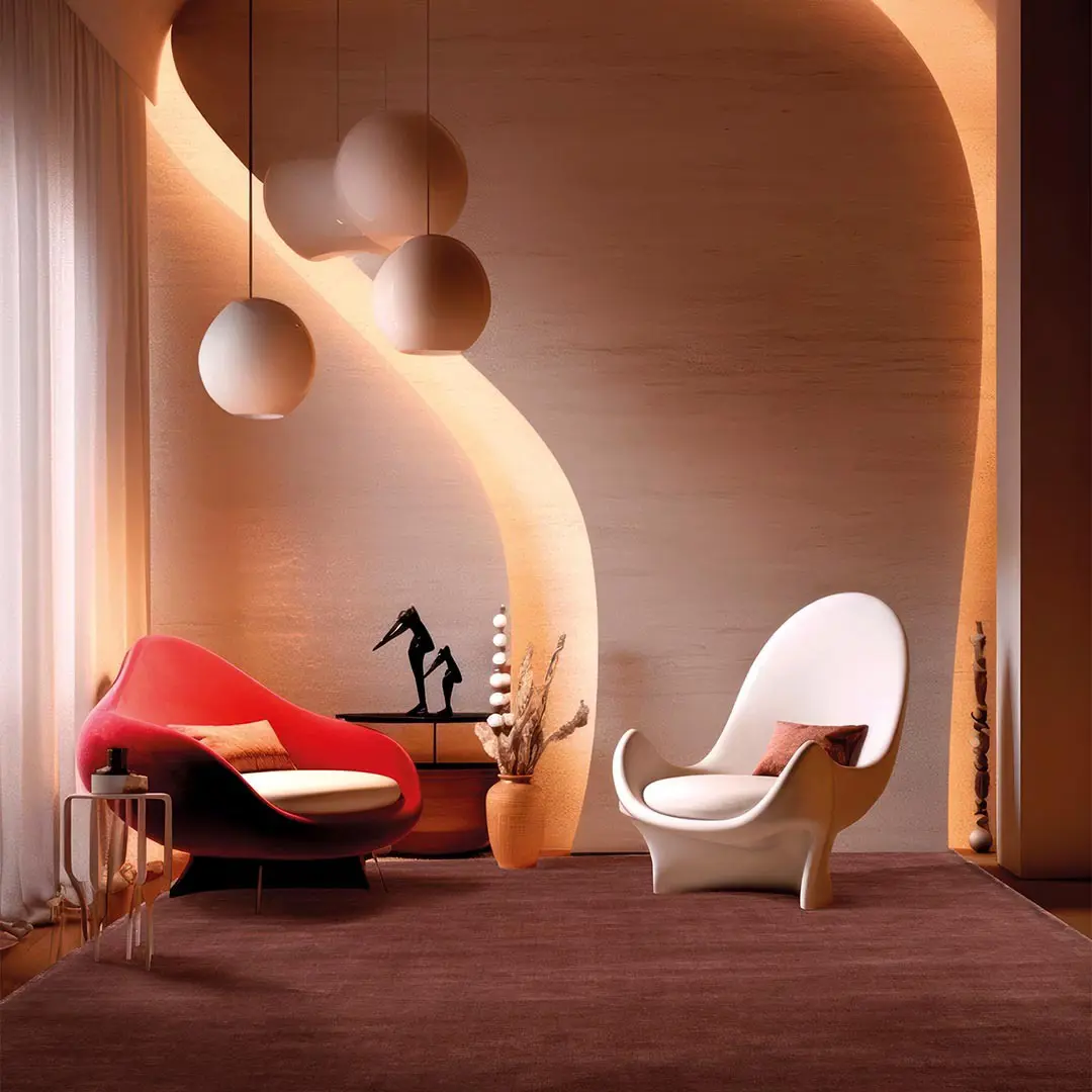 Tappeto Monocromatico Eucalyptus Rust