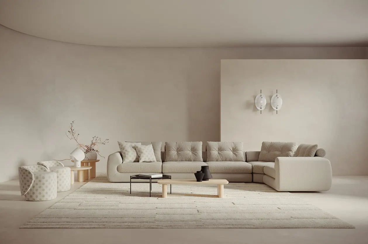 Tappeto DK 01 Bianco Caraibi