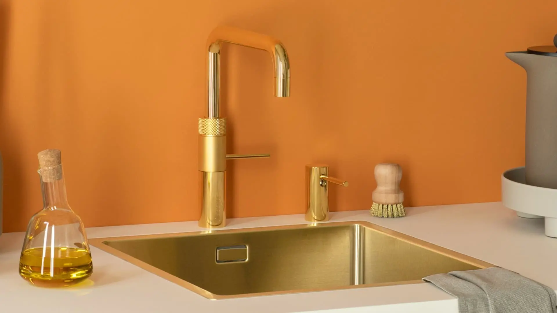 Rubinetto Fusion Square Oro