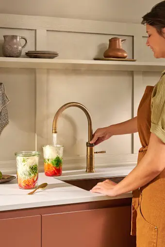 Rubinetto Classic Fusion Round Ottone Patinato