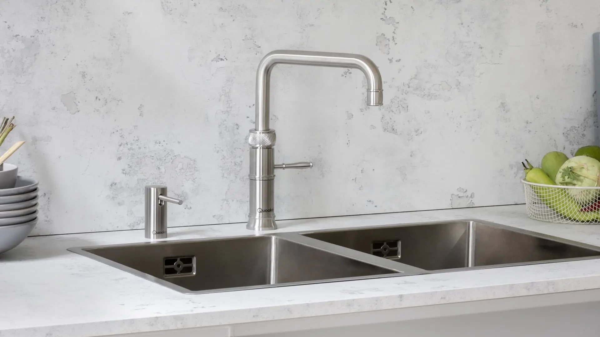 Rubinetto Classic Fusion Square Acciaio Inox