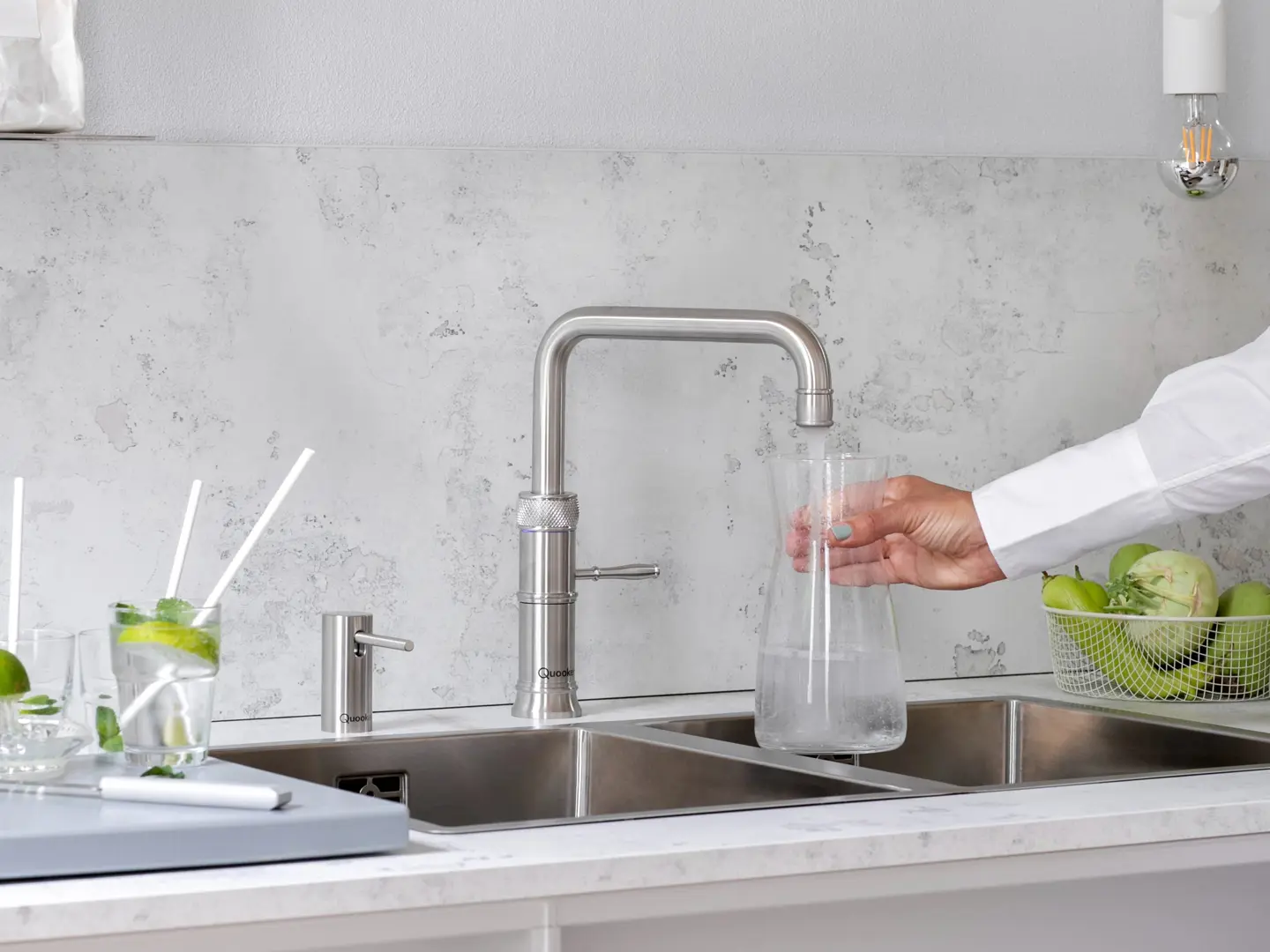 Rubinetto Classic Fusion Square Acciaio Inox