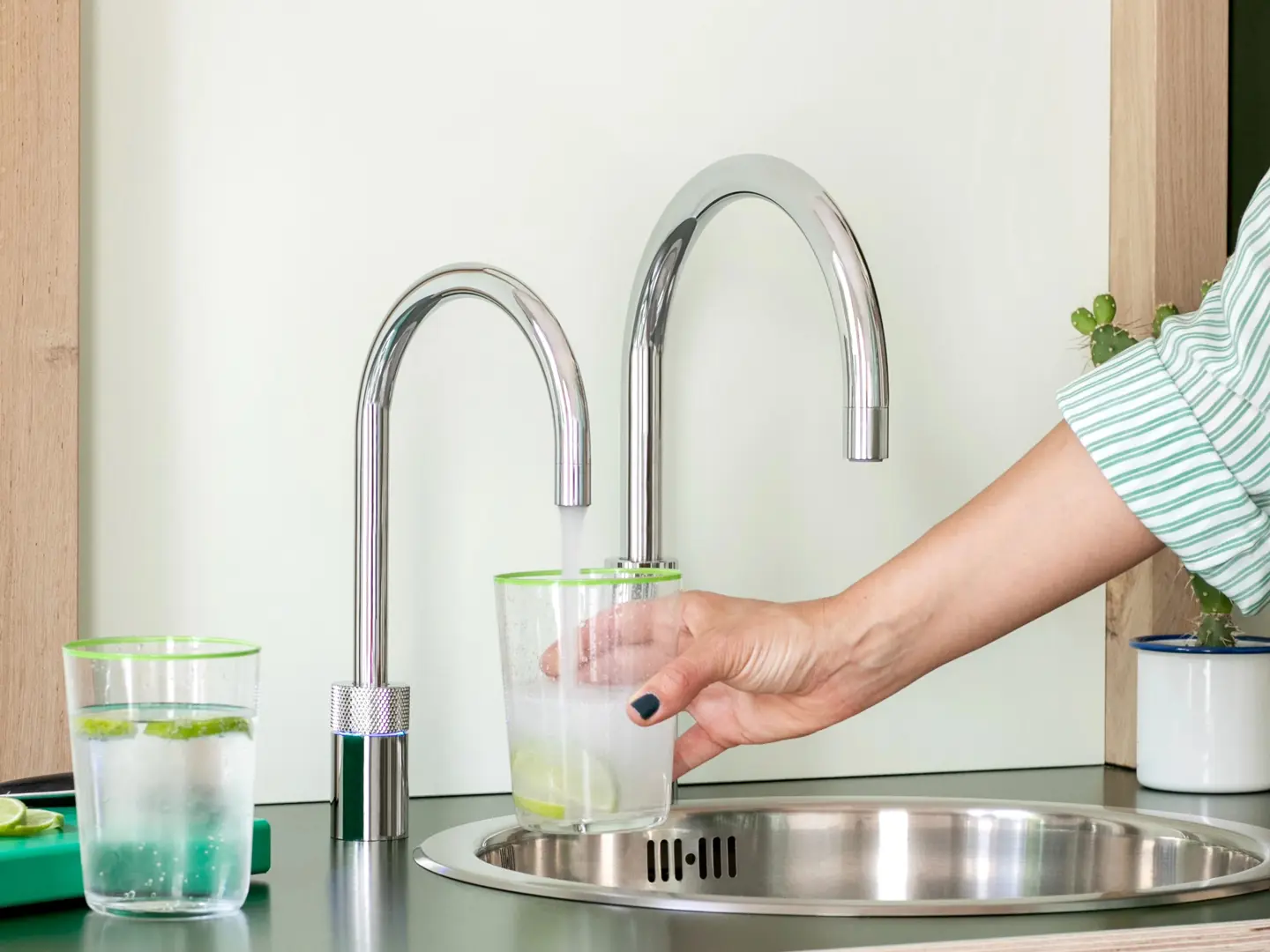 Rubinetto Nordic Round Twintaps