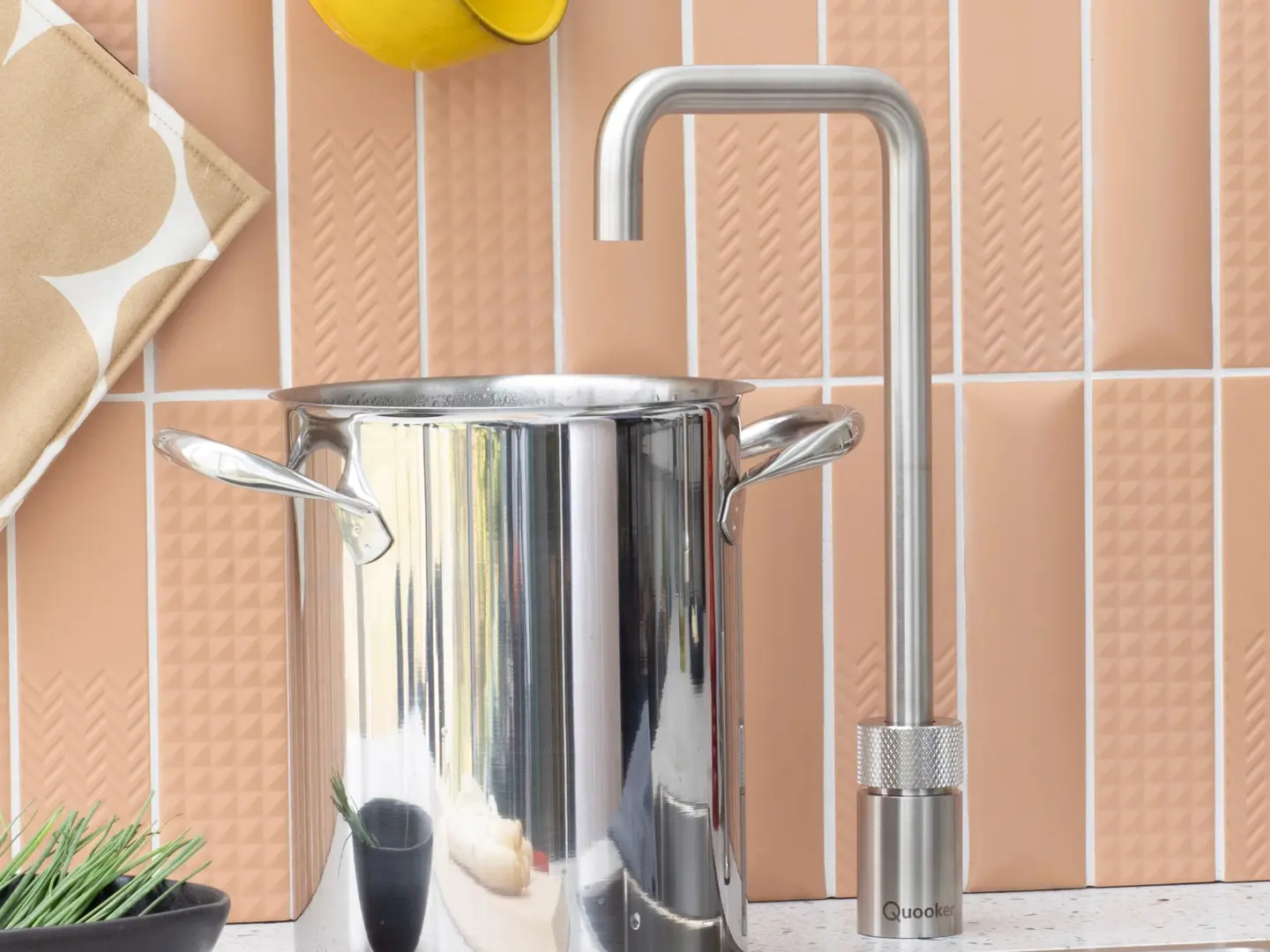 Rubinetto Nordic Square Single Tap Acciaio Inox