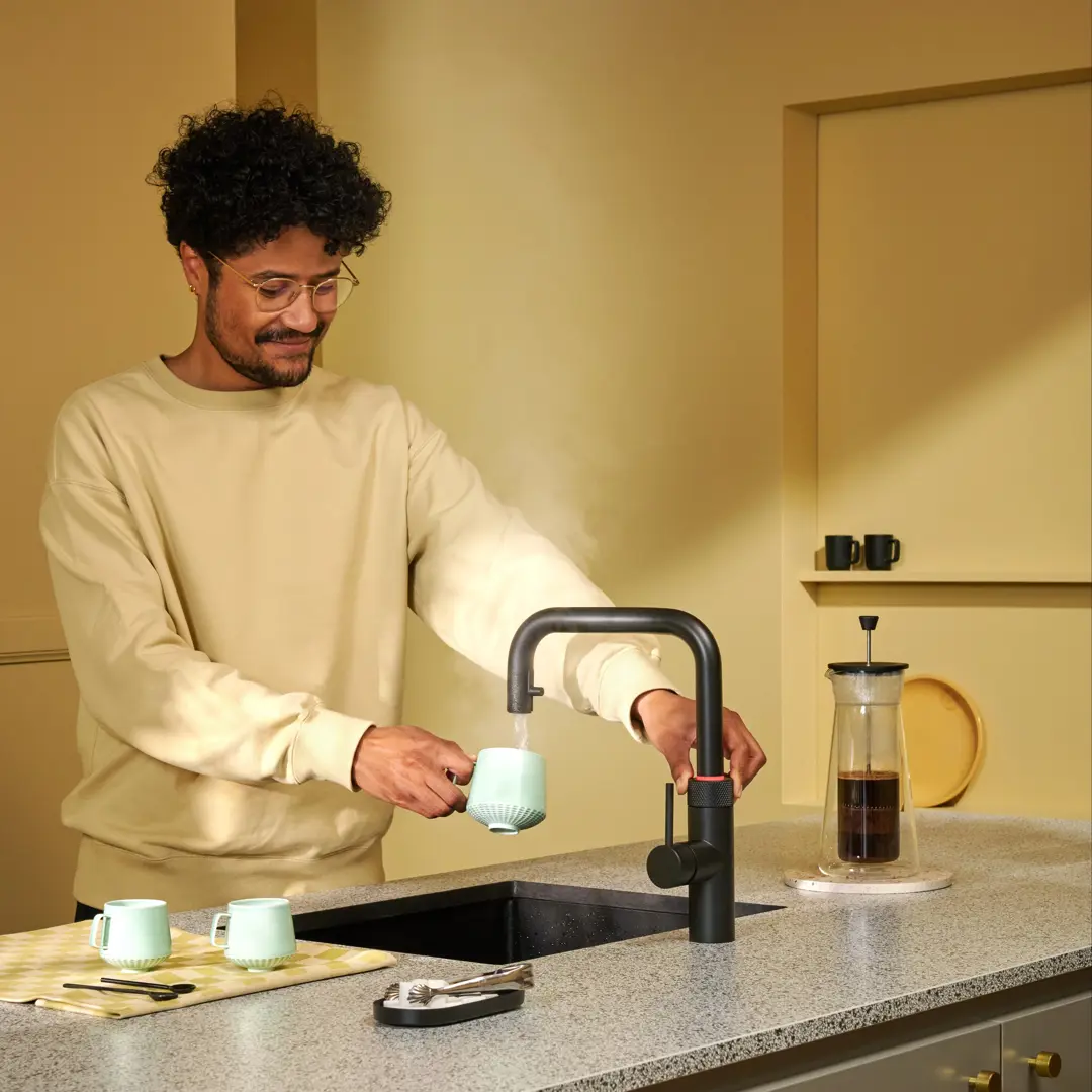 Rubinetto Flex Square Nero