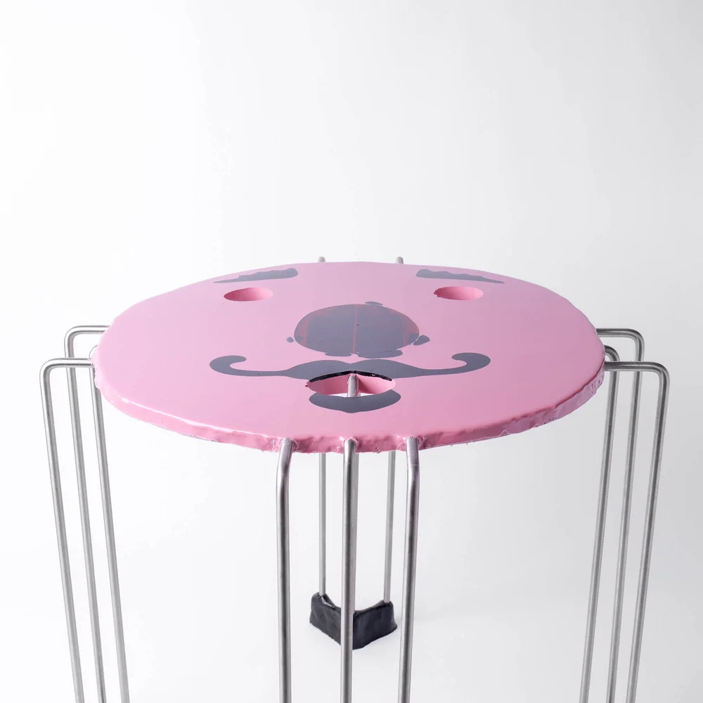Tavolino Triple Play - Matt Mauve