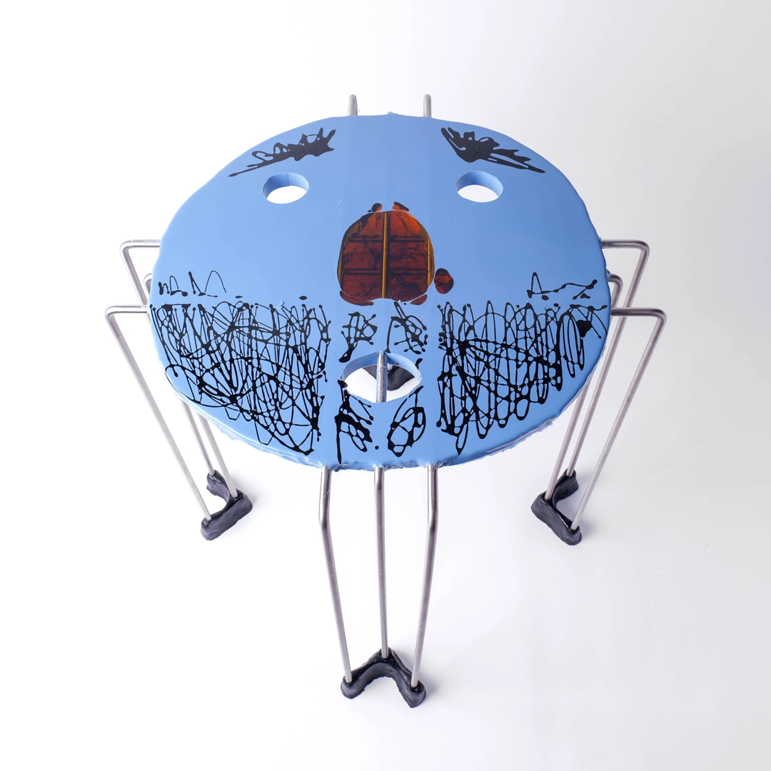 Tavolino Triple Play - Matt Cerulean