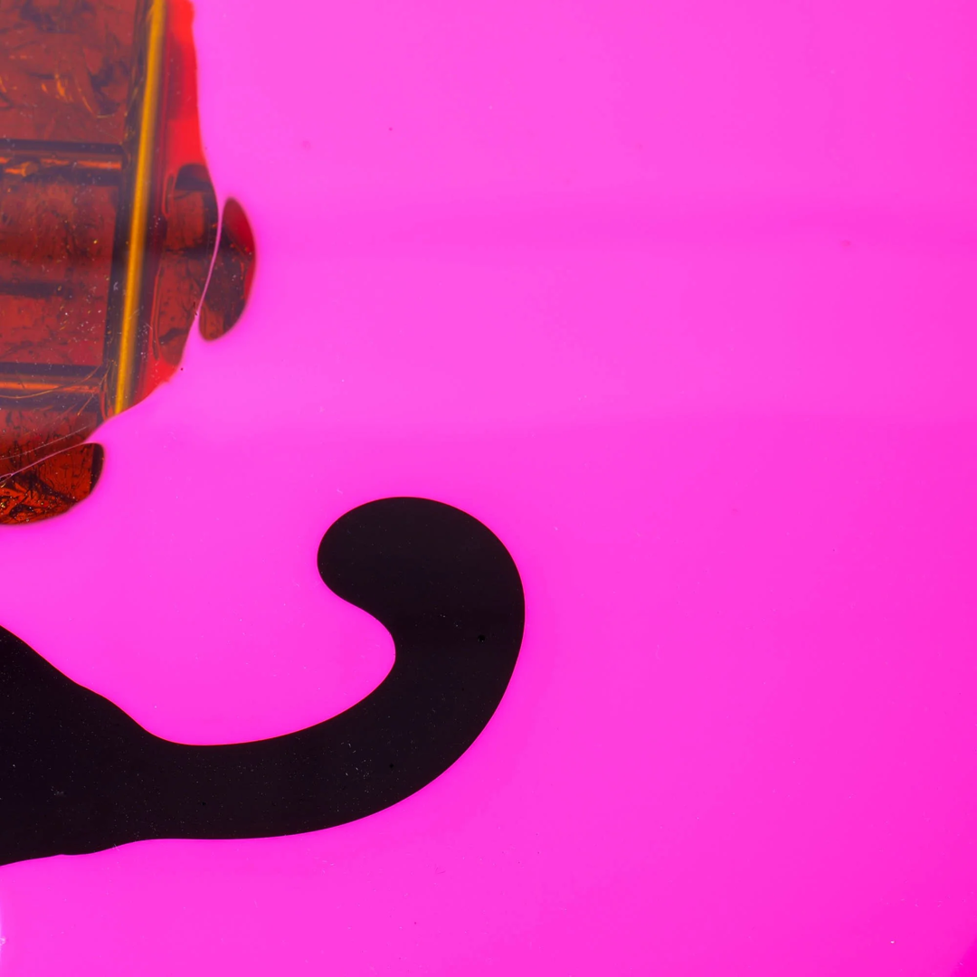 Tavolino Triple Play - Matt Fluo Fuchsia