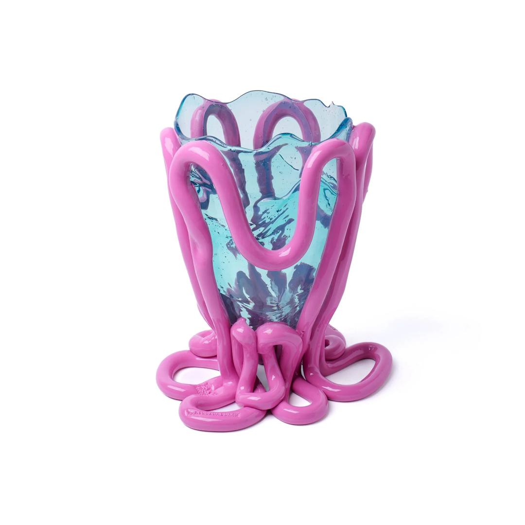 Vaso Indian Summer - Clear Aqua, Mauve