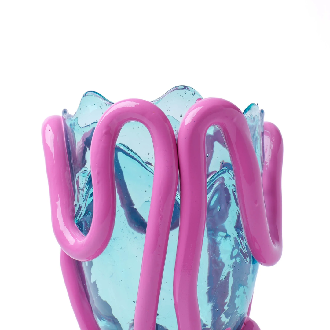 Vaso Indian Summer - Clear Aqua, Mauve