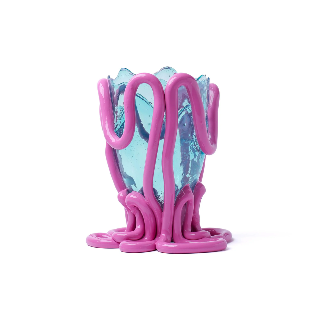 Vaso Indian Summer - Clear Aqua, Mauve