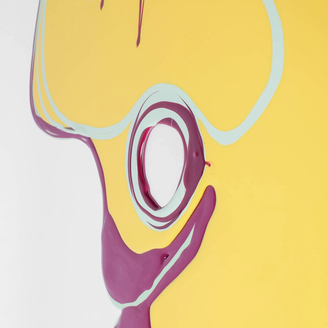 Specchio Look At Me Mirror - Pastel Yellow, Cherry, Aqua