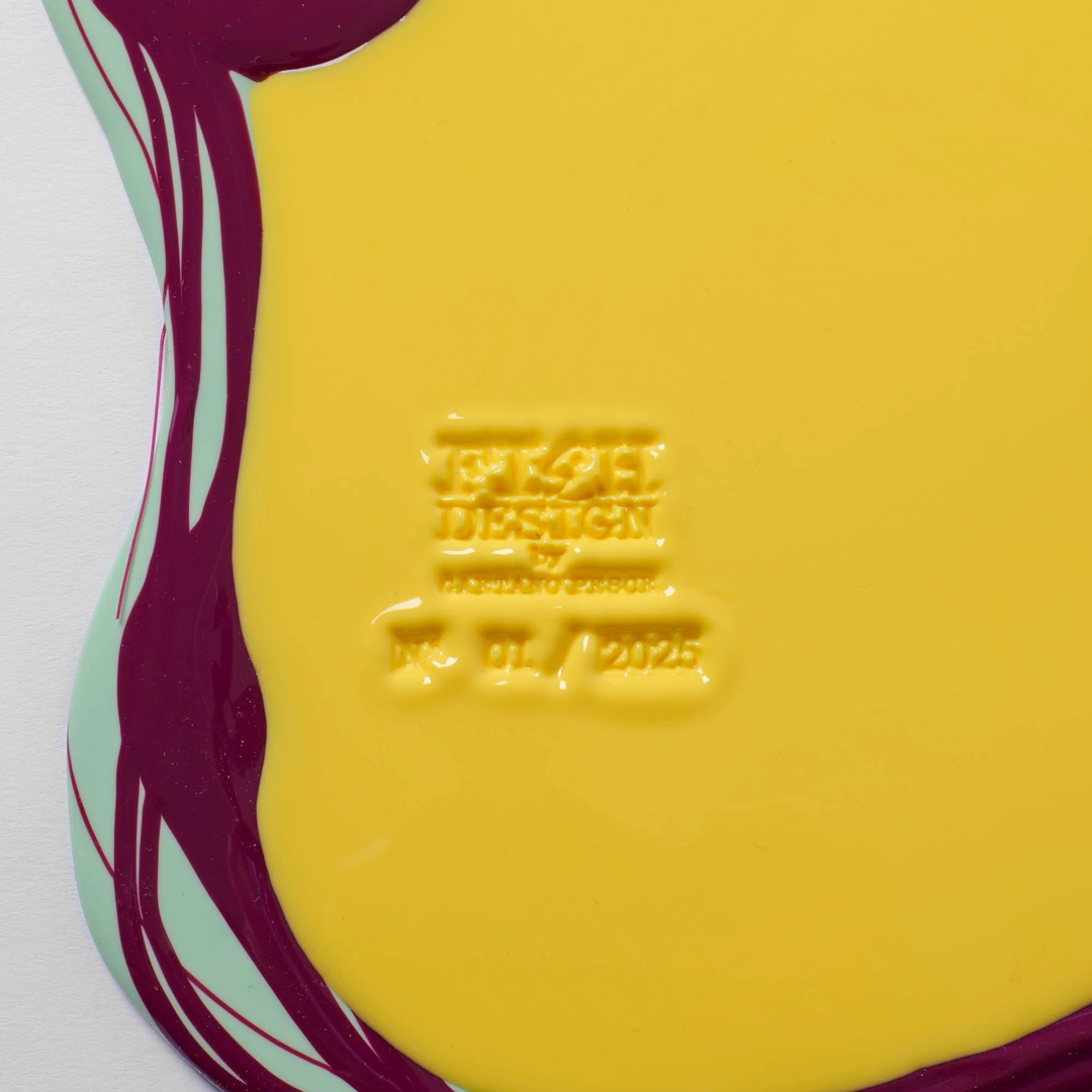 Specchio Look At Me Mirror - Pastel Yellow, Cherry, Aqua
