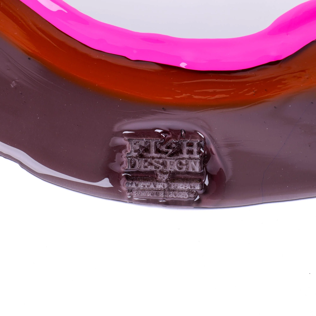 Specchio Mirror – Clear Fumè, Brown, Fluo Fuchsia