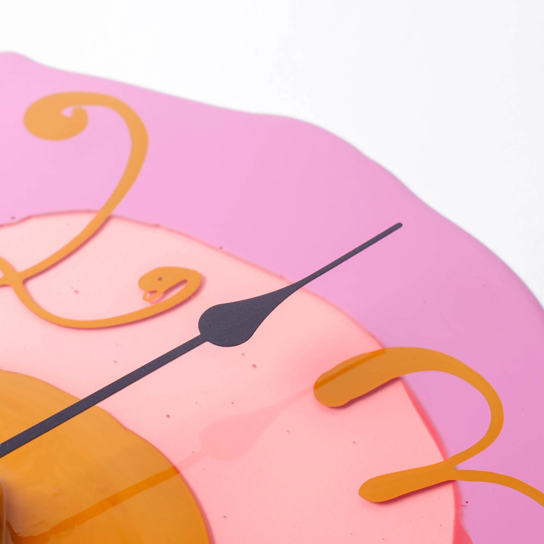 Orologio Watch Me - Ochre, Mauve, Clear Light Ruby