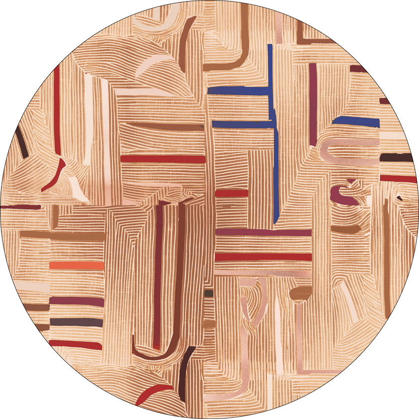 Tappeto Tranquility Round