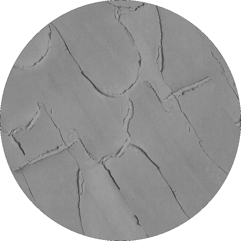 Tappeto Grains of Earth round