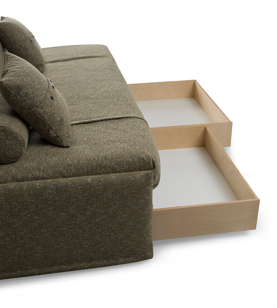 Divano letto Méridienne
