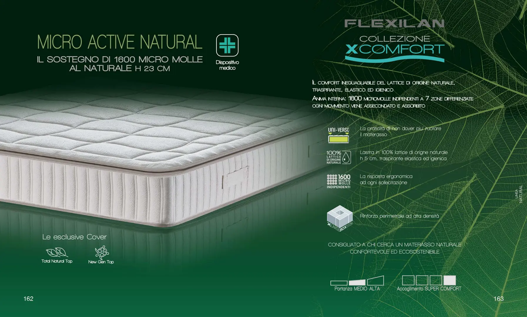 Materasso Micro Active Natural