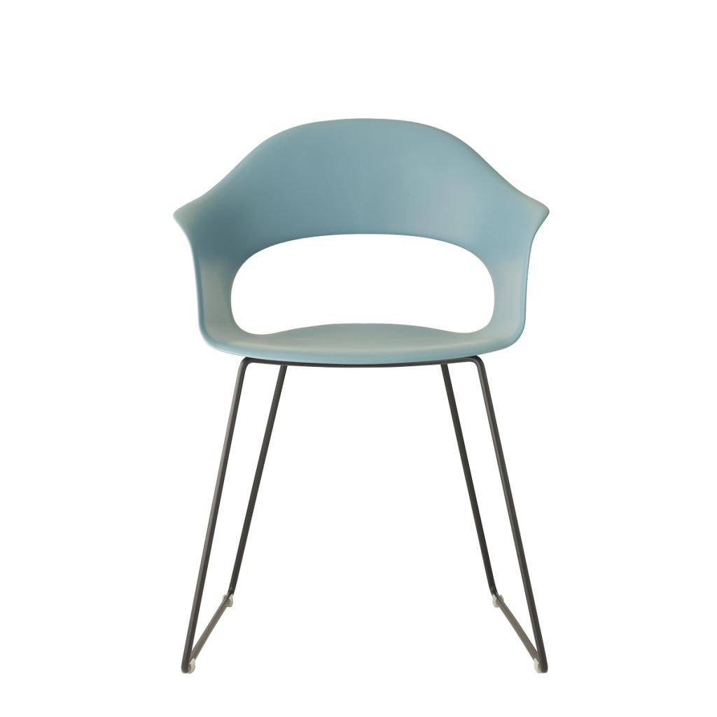 Sedia Lady B a slitta