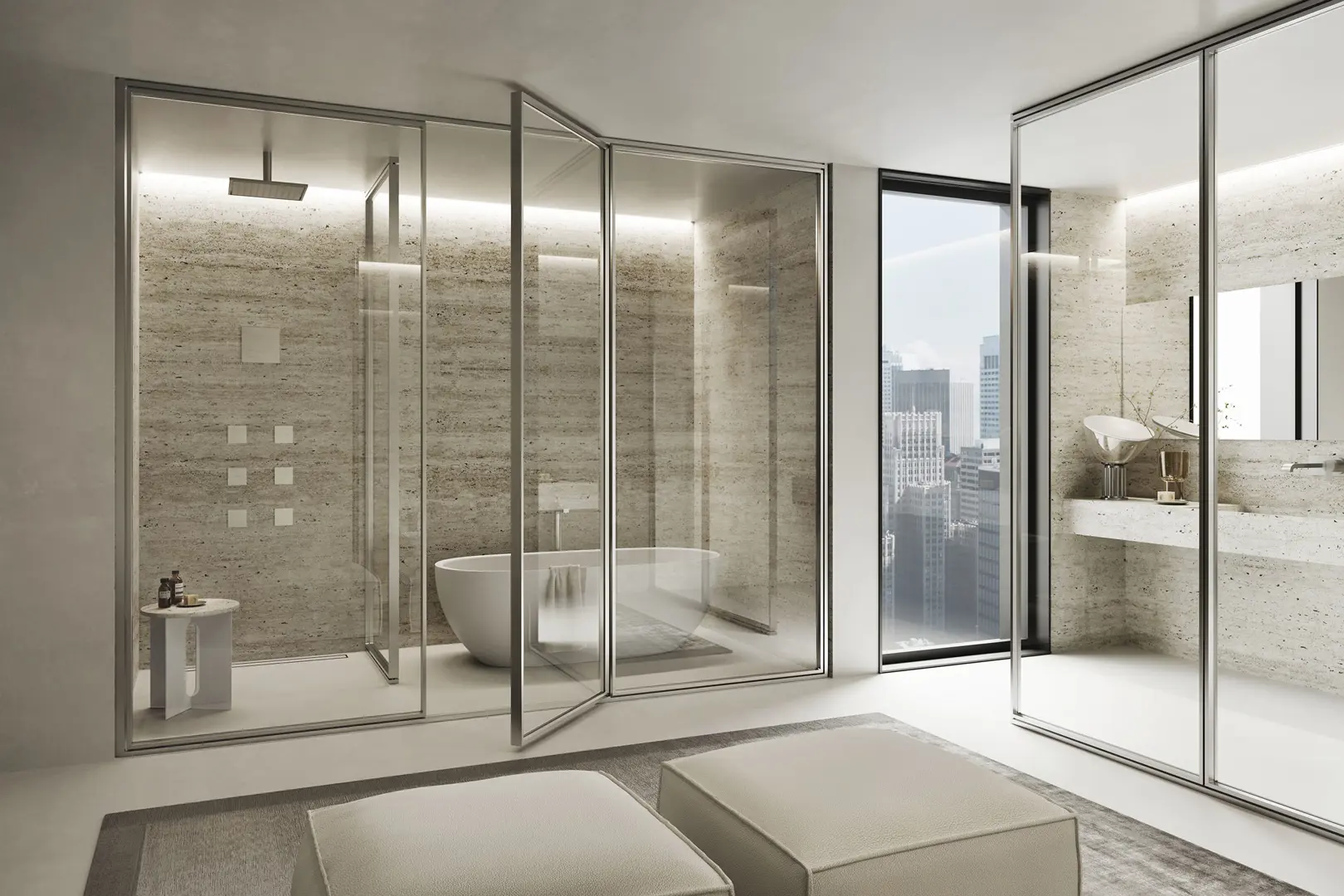 Sistema parete Domino