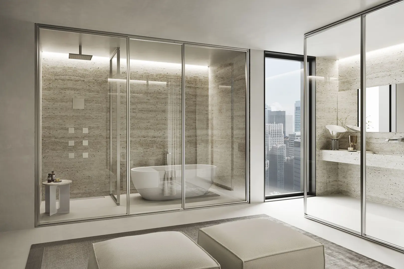 Sistema parete Domino