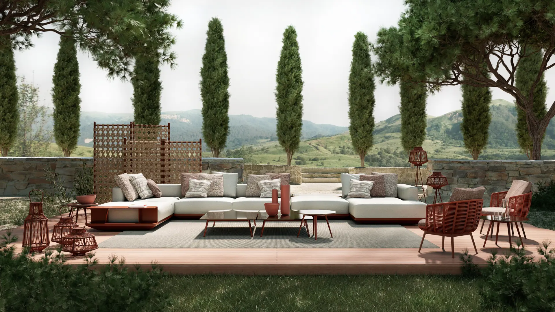 Divano outdoor Rayle