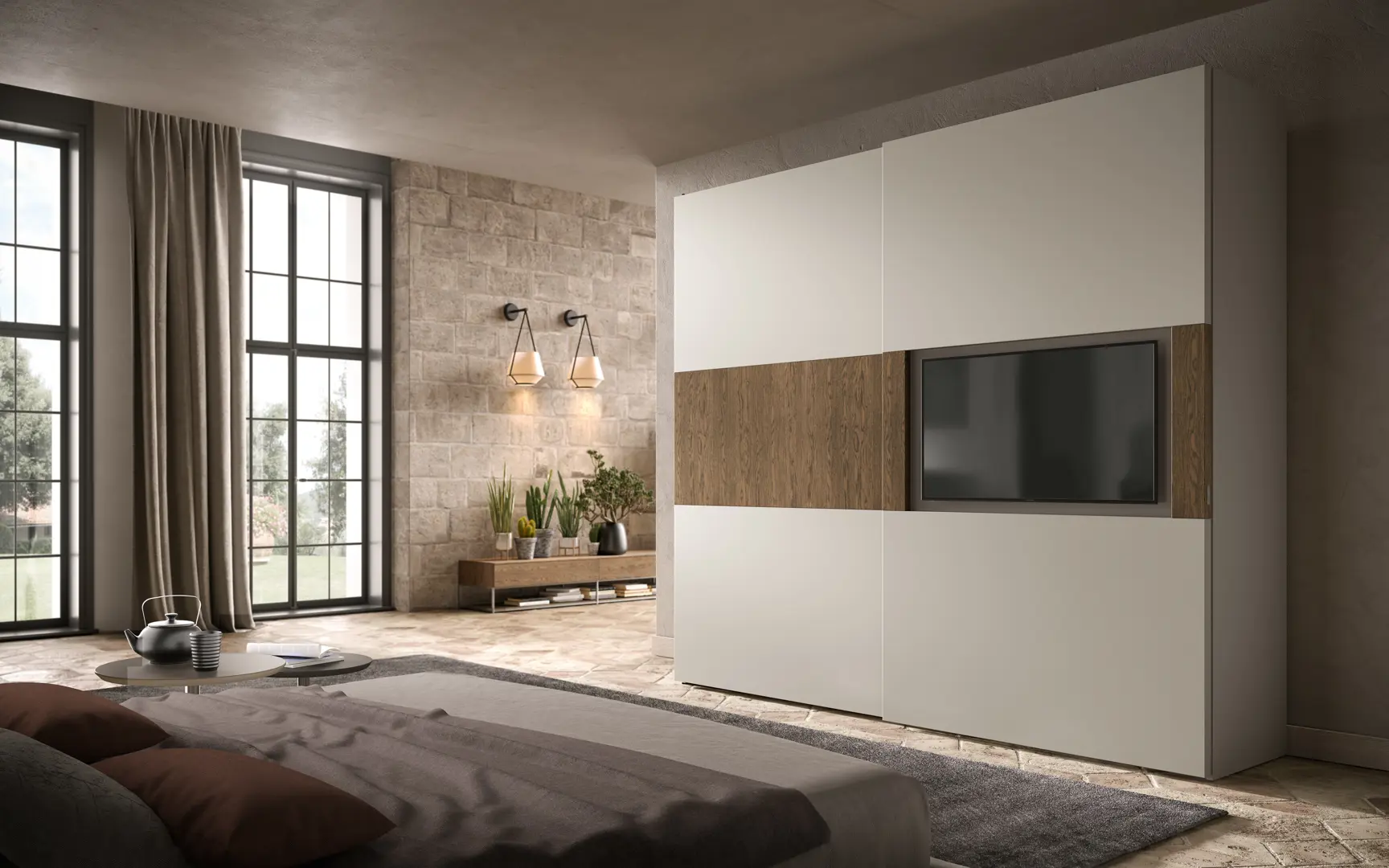Armadio Brunale TV S159 
