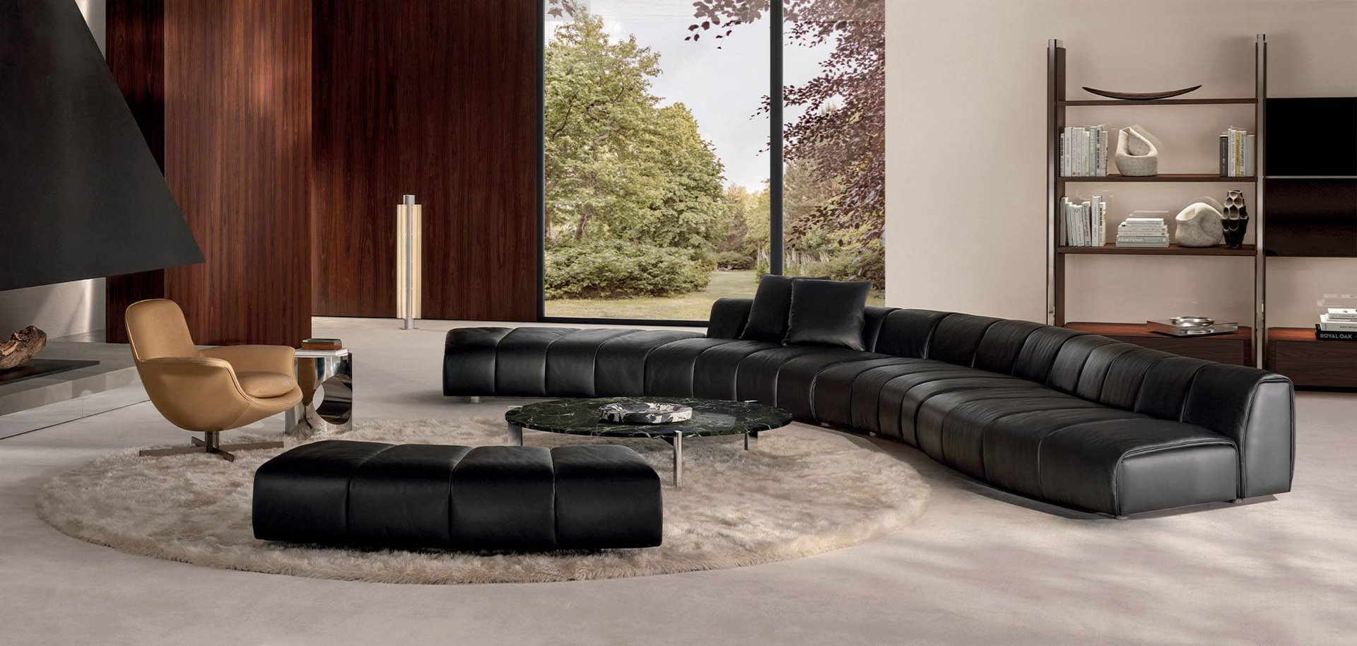 Ruffle Sofa