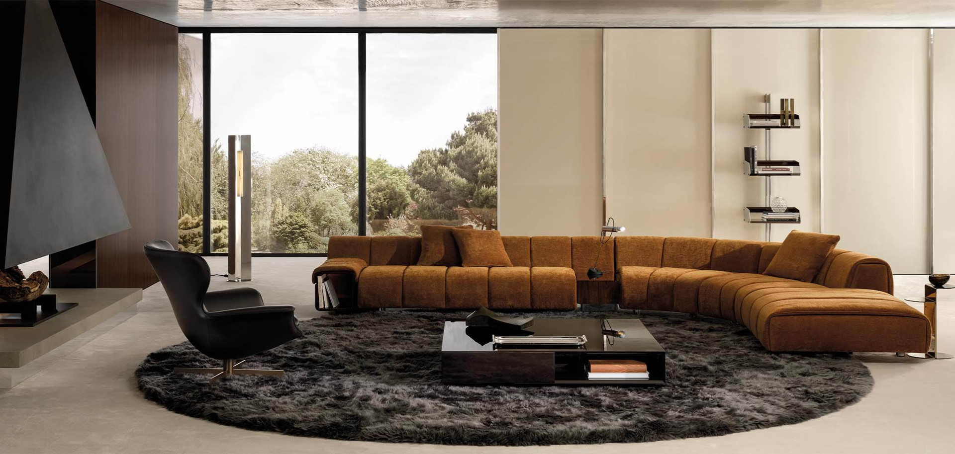 Ruffle Sofa