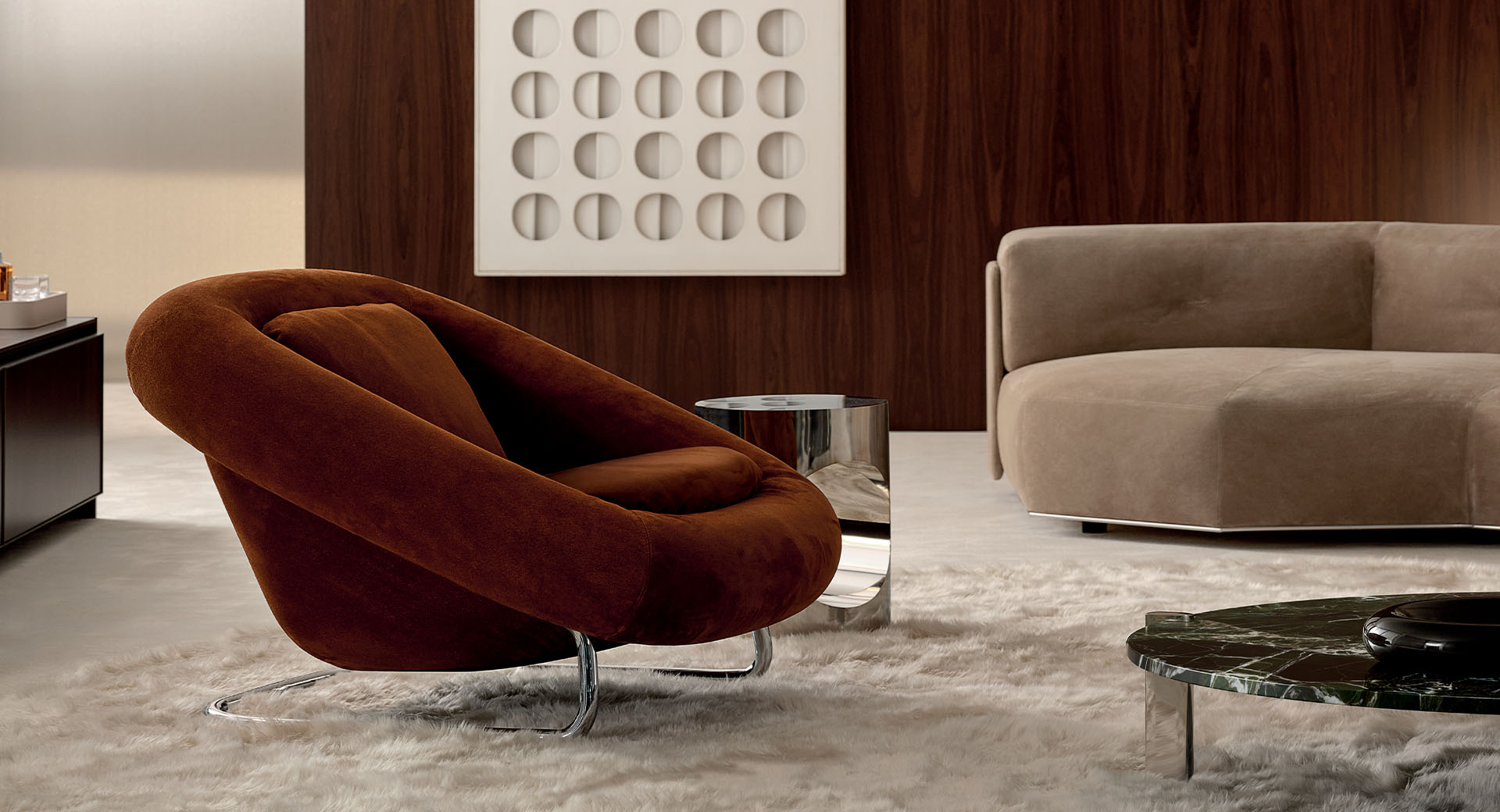 Barrel Armchair