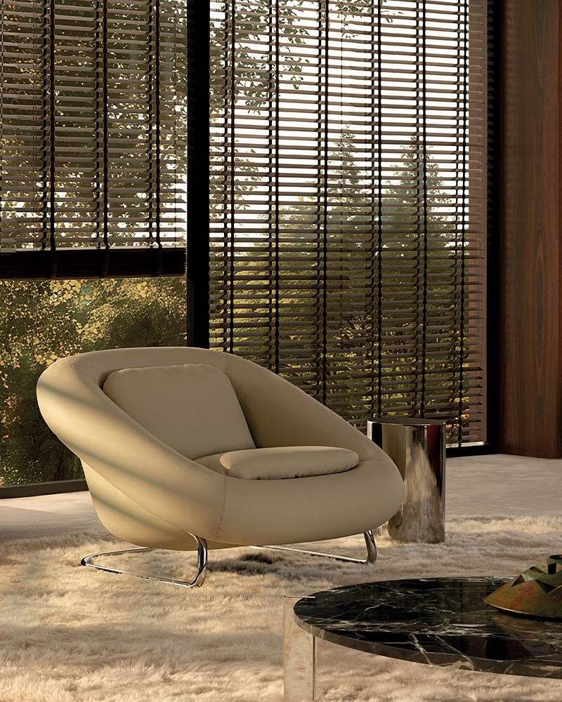 Barrel Armchair
