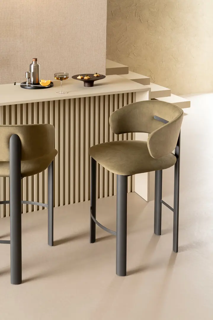 Sgabello Velvet