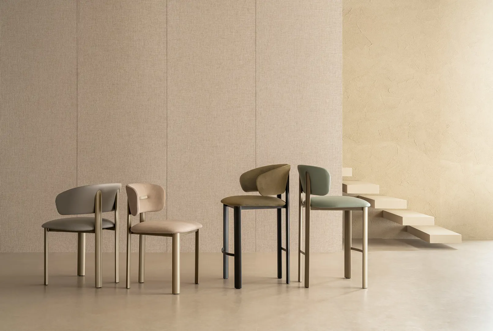 Sgabello Velvet